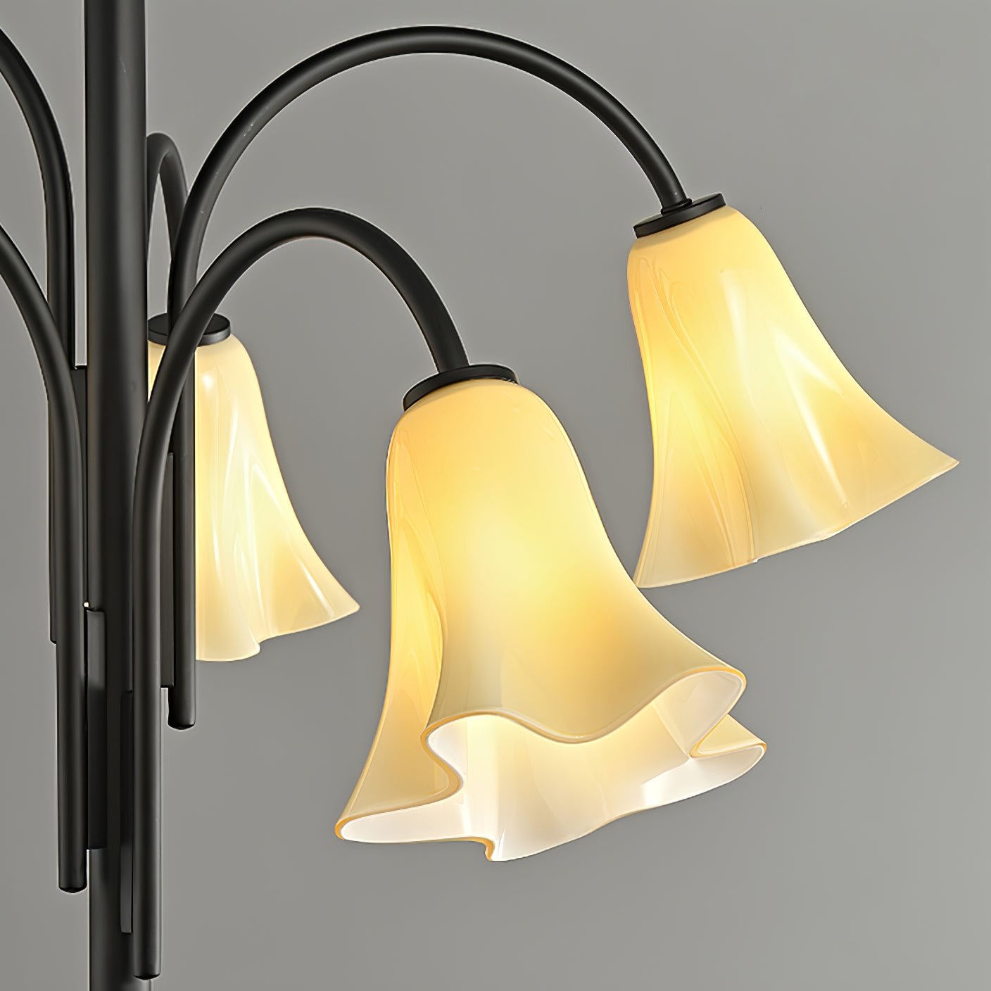 Petalia Blossom Chandelier - Elegant Floral Design with Adjustable Hei