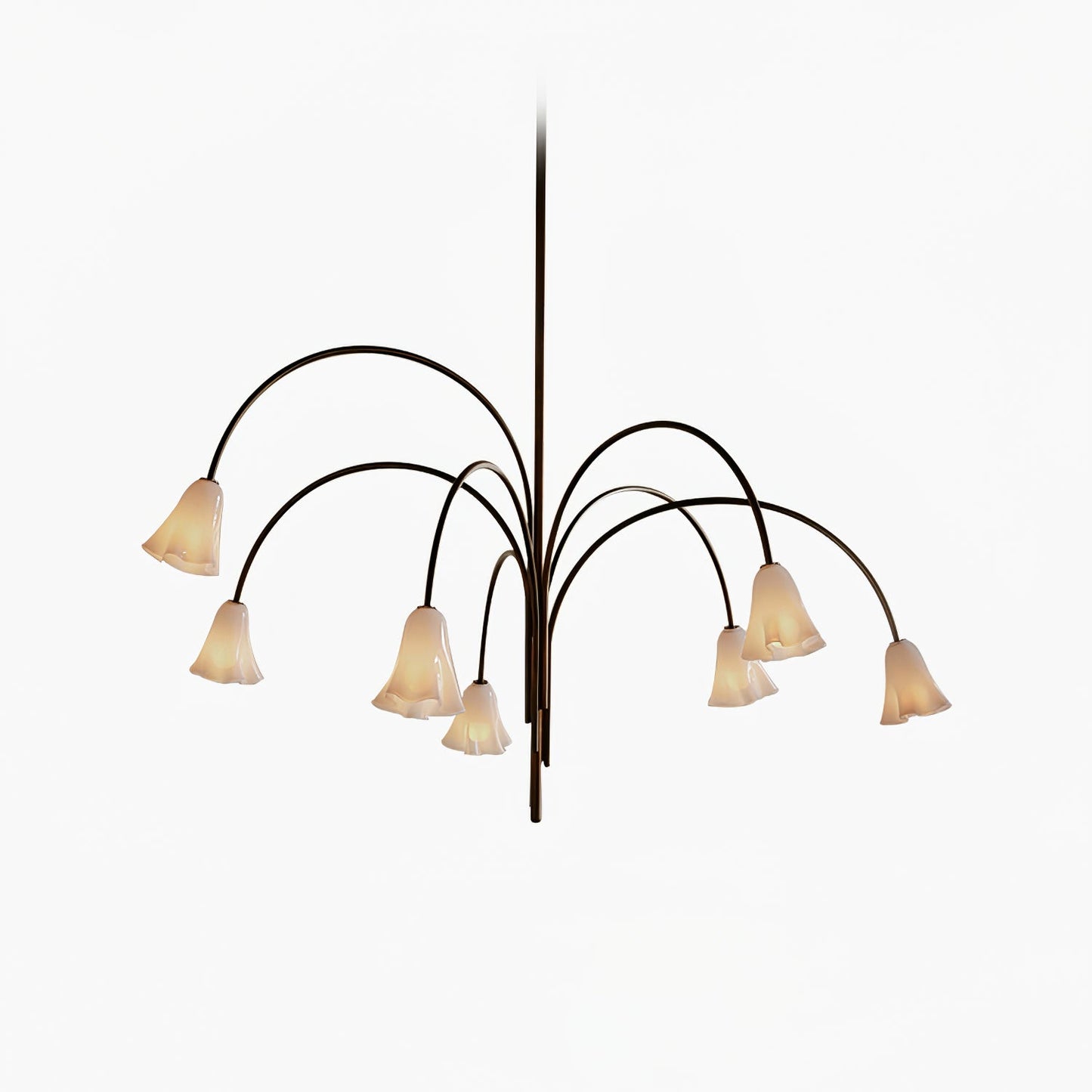 Petalia Blossom Chandelier - Elegant Floral Design with Adjustable Hei