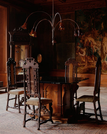 Petalia Blossom Chandelier - Elegant Floral Design with Adjustable Hei