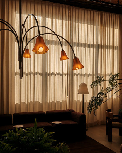 Petalia Blossom Chandelier - Elegant Floral Design with Adjustable Hei