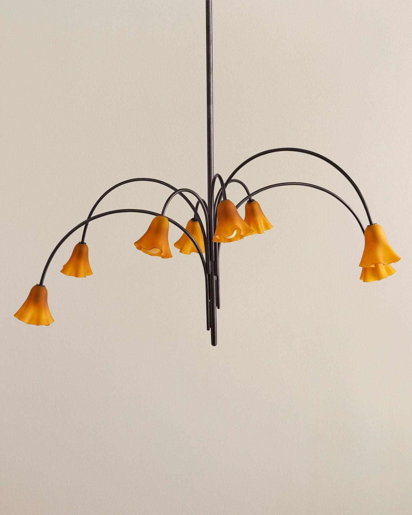Petalia Blossom Chandelier - Elegant Floral Design with Adjustable Hei