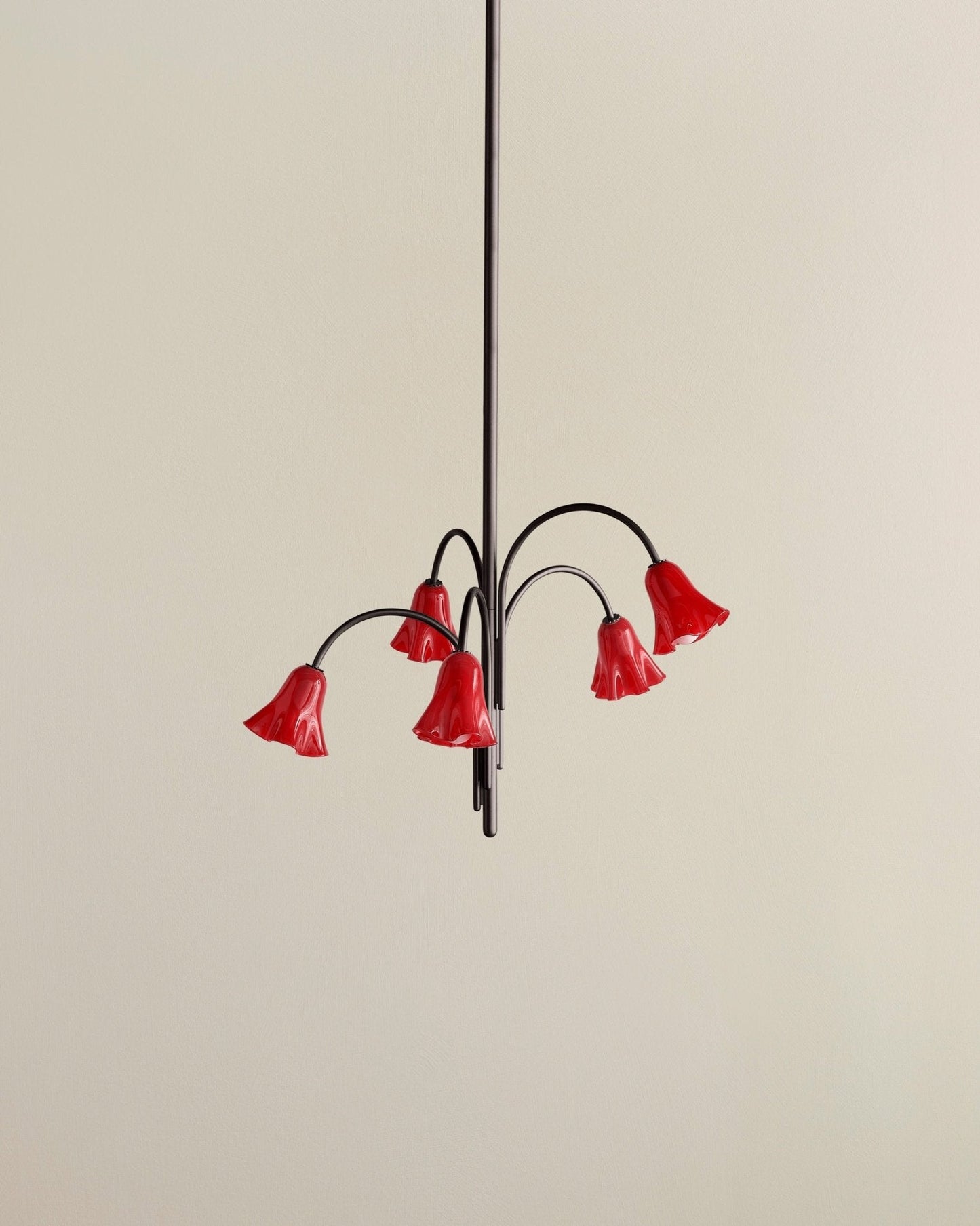Petalia Blossom Chandelier - Elegant Floral Design with Adjustable Hei
