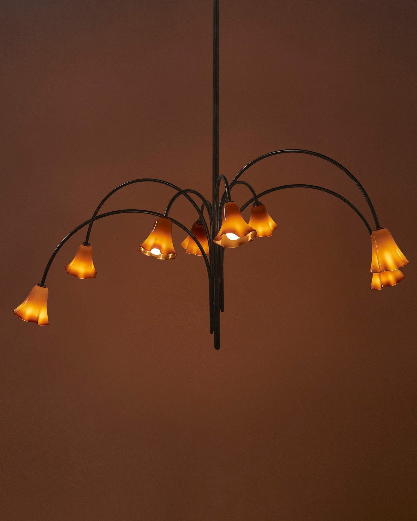 Petalia Blossom Chandelier - Elegant Floral Design with Adjustable Hei