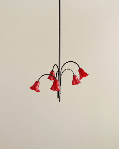 Petalia Blossom Chandelier - Elegant Floral Design with Adjustable Hei