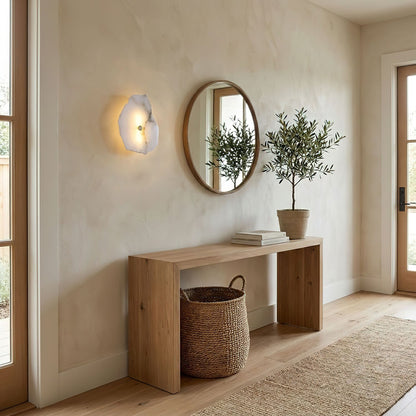 Petra Alabaster Wall Lamp - Elegant Design with Soft Glow & Energy Eff