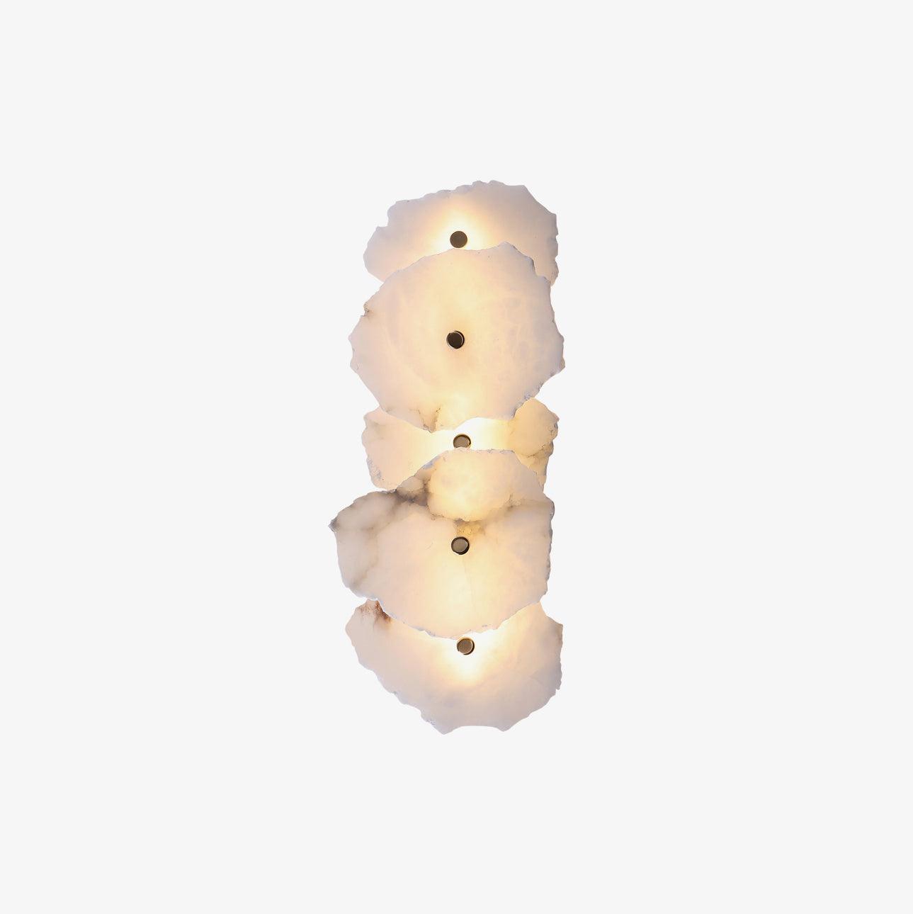 Petra Alabaster Wall Lamp - Elegant Design with Soft Glow & Energy Eff