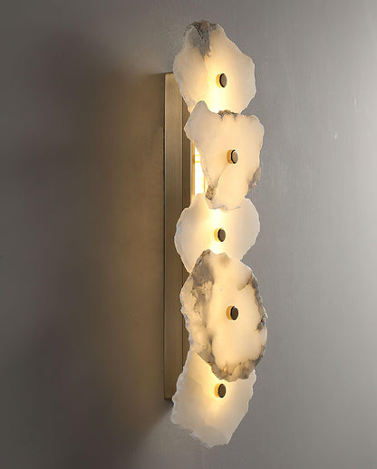 Petra Alabaster Wall Lamp - Elegant Design with Soft Glow & Energy Eff