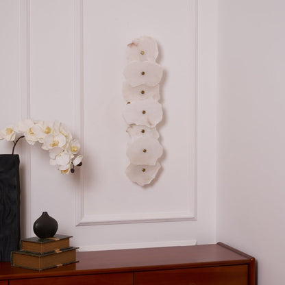 Petra Alabaster Wall Lamp - Elegant Design with Soft Glow & Energy Eff