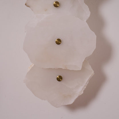 Petra Alabaster Wall Lamp - Elegant Design with Soft Glow & Energy Eff