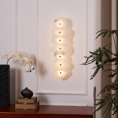 Petra Alabaster Wall Lamp - Elegant Design with Soft Glow & Energy Eff