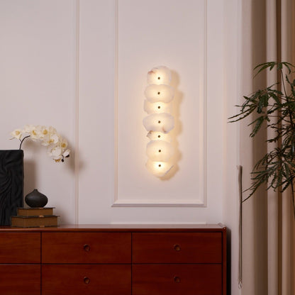 Petra Alabaster Wall Lamp - Elegant Design with Soft Glow & Energy Eff