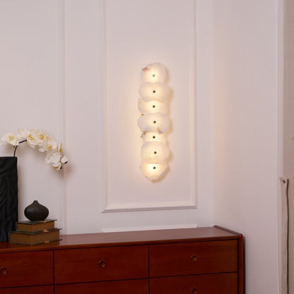 Petra Alabaster Wall Lamp - Elegant Design with Soft Glow & Energy Eff