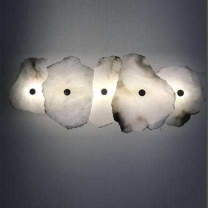Petra Alabaster Wall Lamp - Elegant Design with Soft Glow & Energy Eff