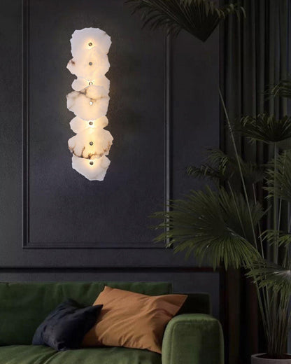 Petra Alabaster Wall Lamp - Elegant Design with Soft Glow & Energy Eff