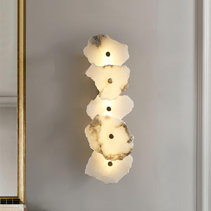 Petra Alabaster Wall Lamp - Elegant Design with Soft Glow & Energy Eff