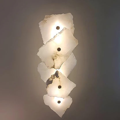 Petra Alabaster Wall Lamp - Elegant Design with Soft Glow & Energy Eff