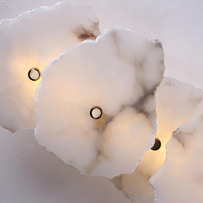 Petra Alabaster Wall Lamp - Elegant Design with Soft Glow & Energy Eff
