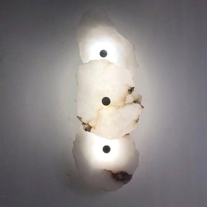 Petra Alabaster Wall Lamp - Elegant Design with Soft Glow & Energy Eff