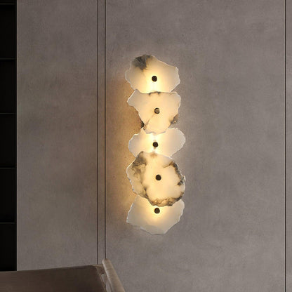 Petra Alabaster Wall Lamp - Elegant Design with Soft Glow & Energy Eff