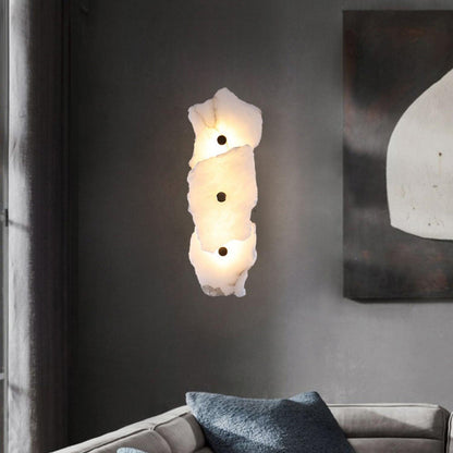 Petra Alabaster Wall Lamp - Elegant Design with Soft Glow & Energy Eff