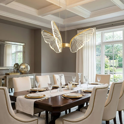 Phalaenopsis Chandelier - Elegant Floral Design with Adjustable Height