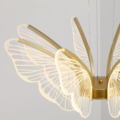 Phalaenopsis Chandelier - Elegant Floral Design with Adjustable Height
