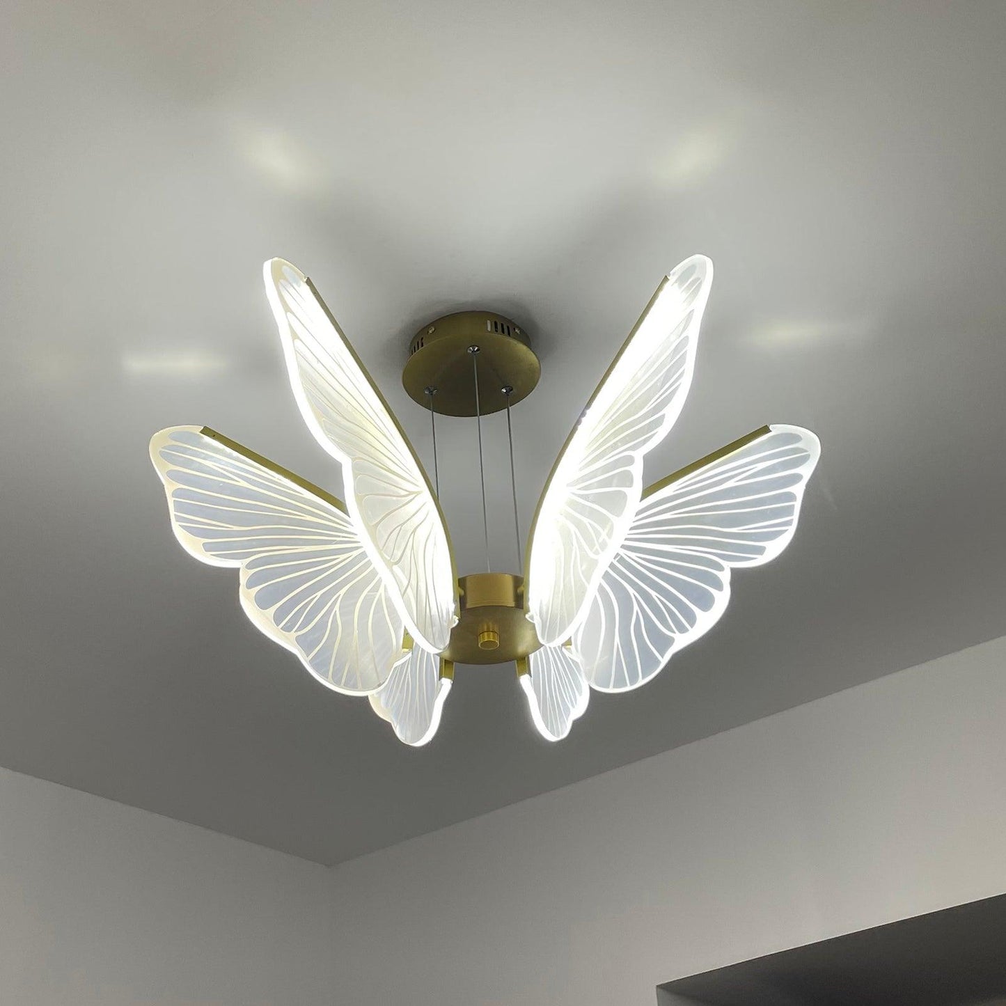 Phalaenopsis Chandelier - Elegant Floral Design with Adjustable Height