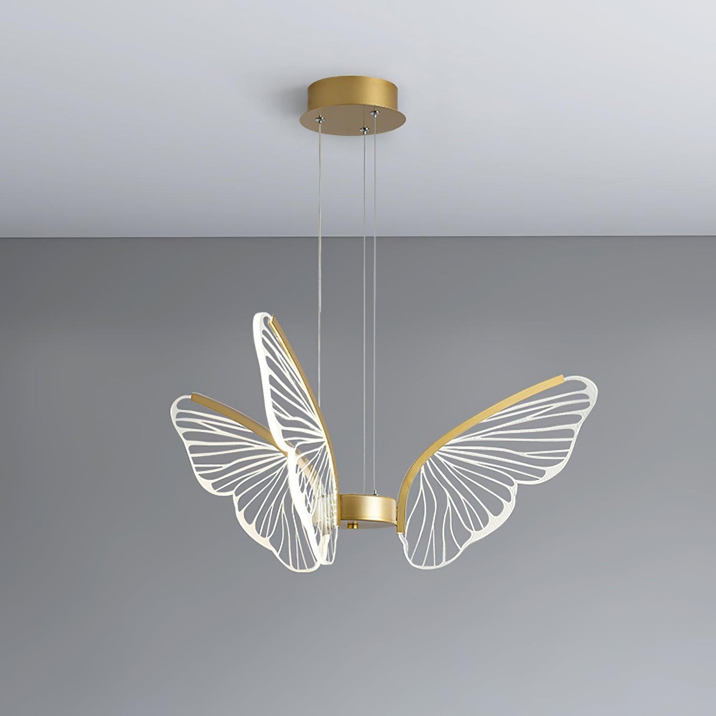 Phalaenopsis Chandelier - Elegant Floral Design with Adjustable Height