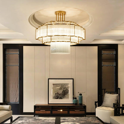 Pharo II Chandelier - Elegant Design, Adjustable Height, LED Compatibl
