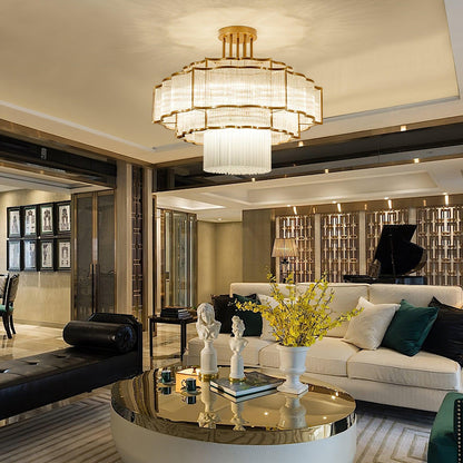Pharo II Chandelier - Elegant Design, Adjustable Height, LED Compatibl