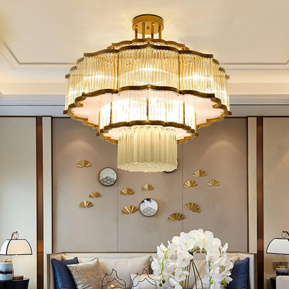 Pharo II Chandelier - Elegant Design, Adjustable Height, LED Compatibl