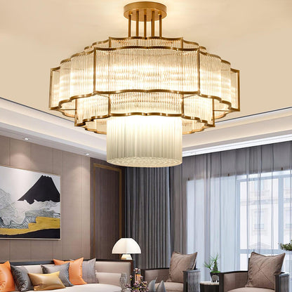 Pharo II Chandelier - Elegant Design, Adjustable Height, LED Compatibl