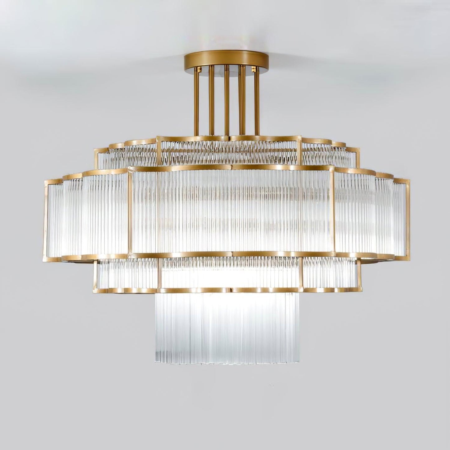 Pharo II Chandelier - Elegant Design, Adjustable Height, LED Compatibl