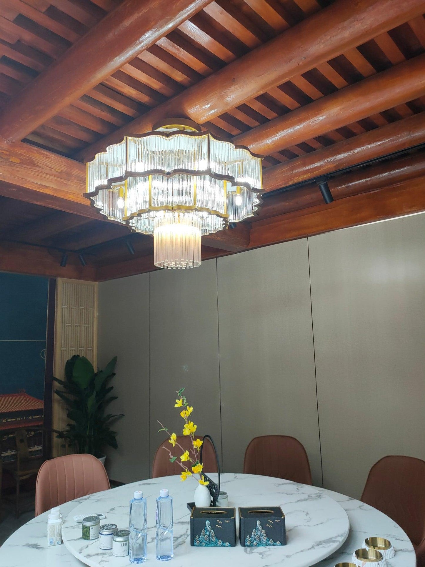 Pharo II Chandelier - Elegant Design, Adjustable Height, LED Compatibl