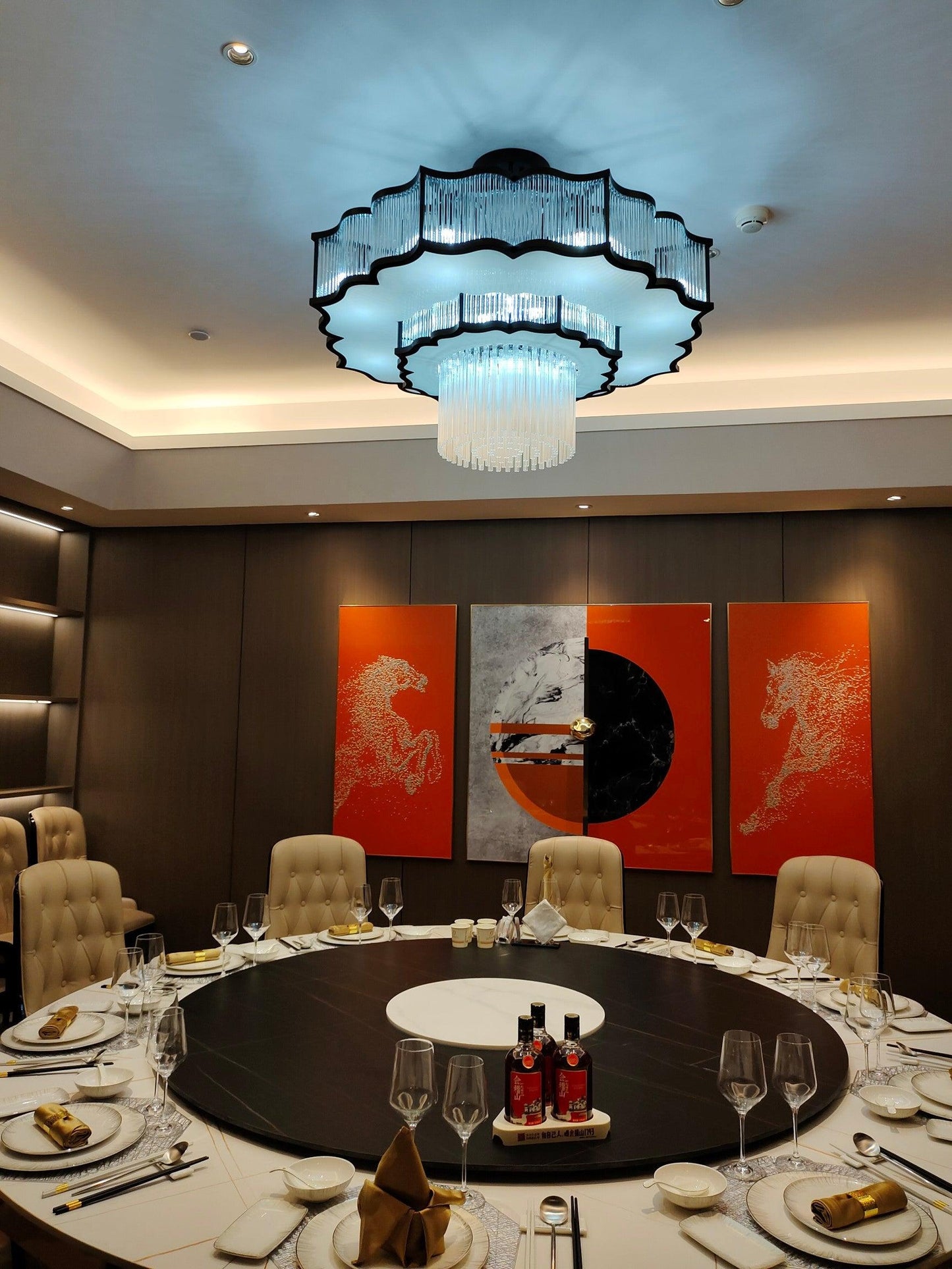 Pharo II Chandelier - Elegant Design, Adjustable Height, LED Compatibl