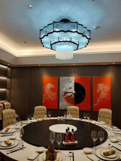 Pharo II Chandelier - Elegant Design, Adjustable Height, LED Compatibl