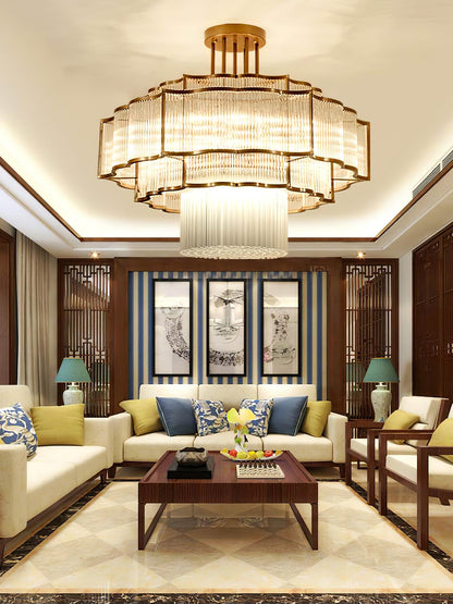 Pharo II Chandelier - Elegant Design, Adjustable Height, LED Compatibl