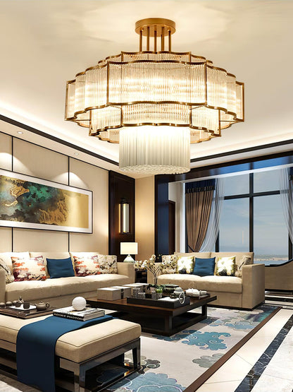 Pharo II Chandelier - Elegant Design, Adjustable Height, LED Compatibl