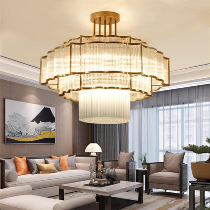 Pharo II Chandelier - Elegant Design, Adjustable Height, LED Compatibl