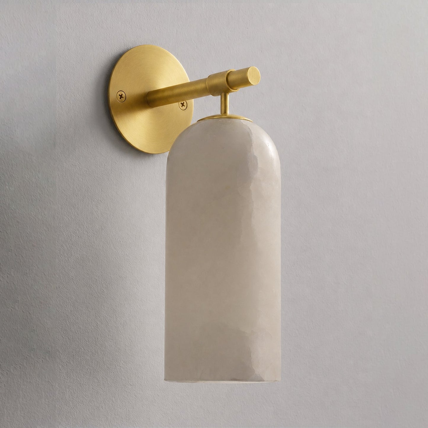 Pillar Alabaster Wall Sconce - Elegant Design, Soft Ambient Lighting