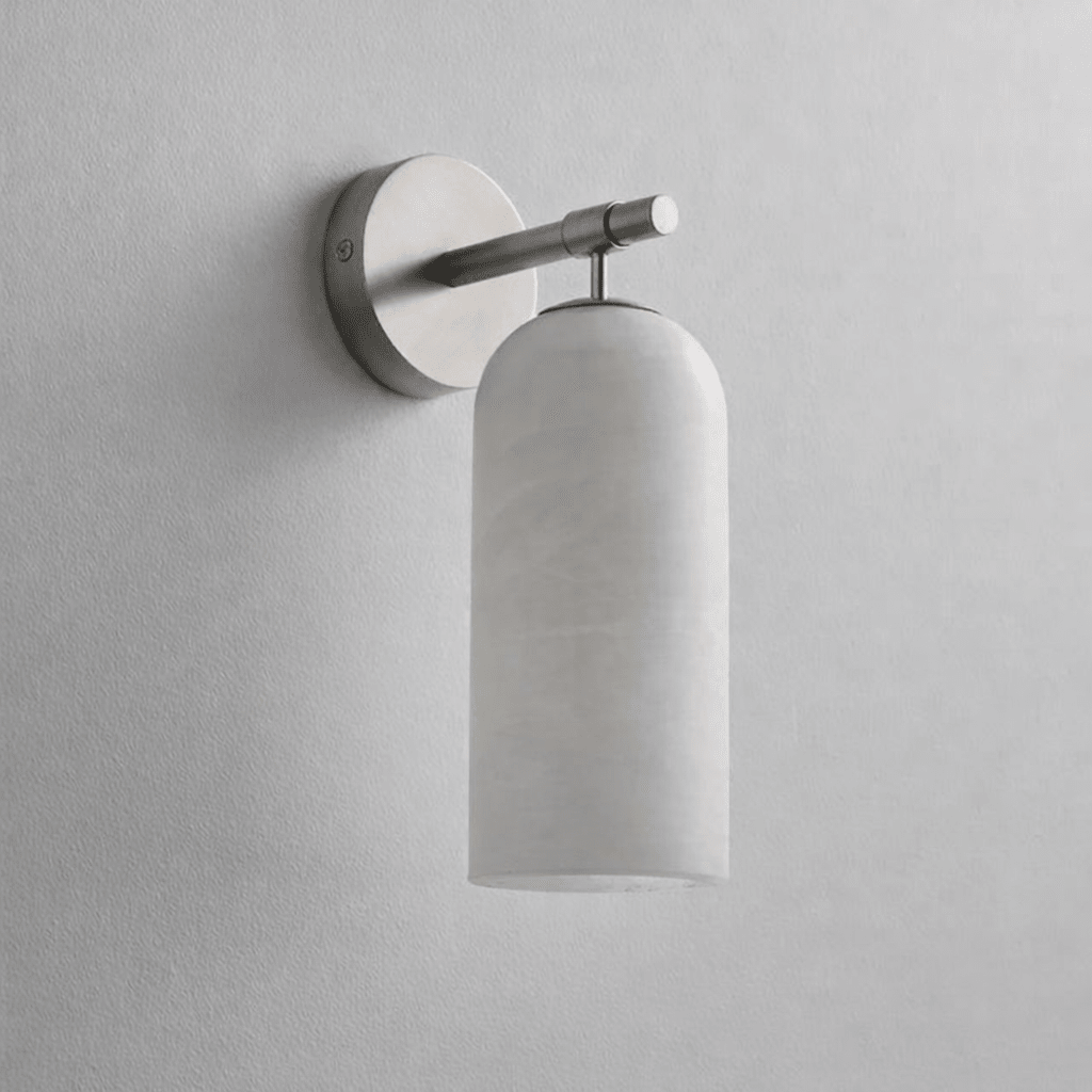 Pillar Alabaster Wall Sconce - Elegant Design, Soft Ambient Lighting