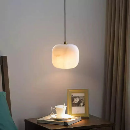 Alabaster Cluster Chandelier - Elegant Design, Adjustable Brightness