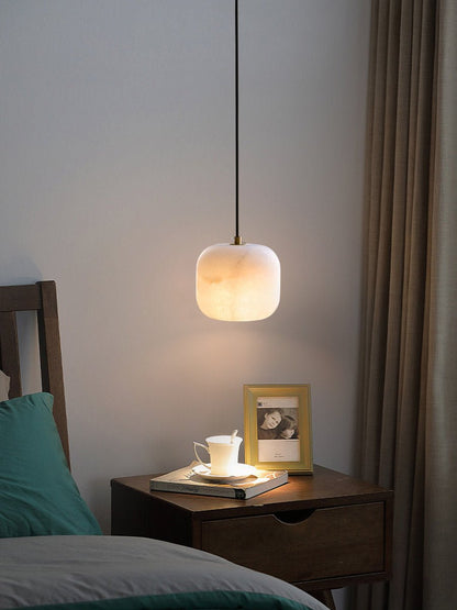 Alabaster Cluster Chandelier - Elegant Design, Adjustable Brightness