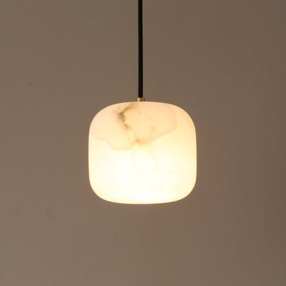 Alabaster Cluster Chandelier - Elegant Design, Adjustable Brightness
