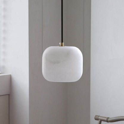 Alabaster Cluster Chandelier - Elegant Design, Adjustable Brightness