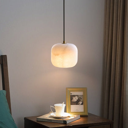 Alabaster Cluster Chandelier - Elegant Design, Adjustable Brightness