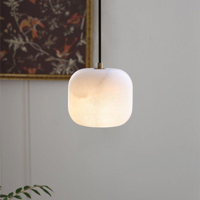 Alabaster Cluster Chandelier - Elegant Design, Adjustable Brightness