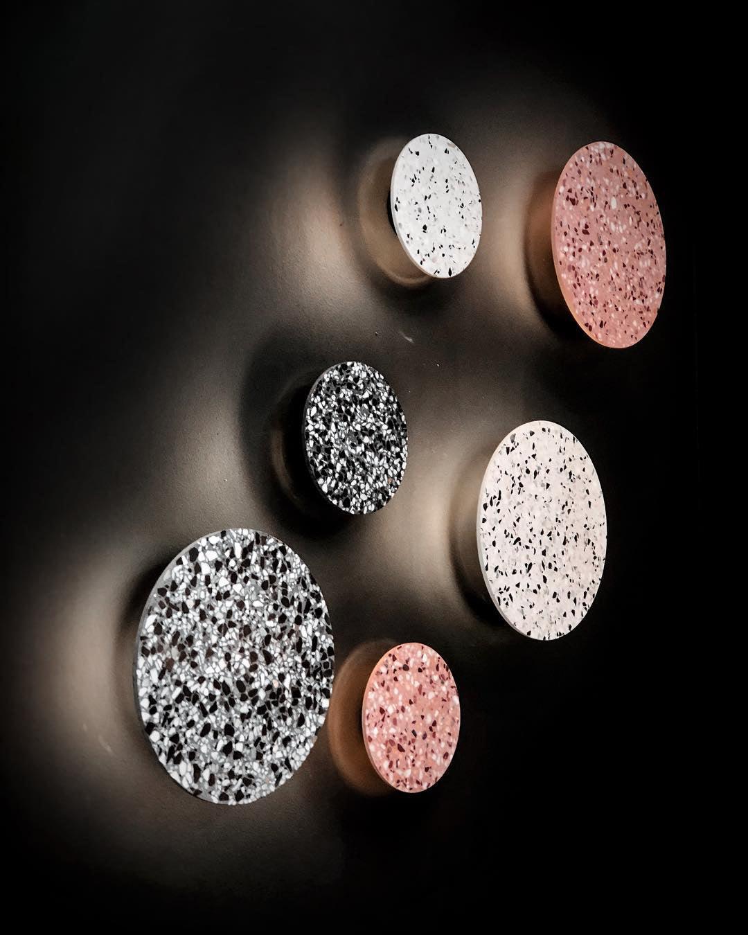 Adjustable Pin Wall Lamp with LED Light and Modern Design