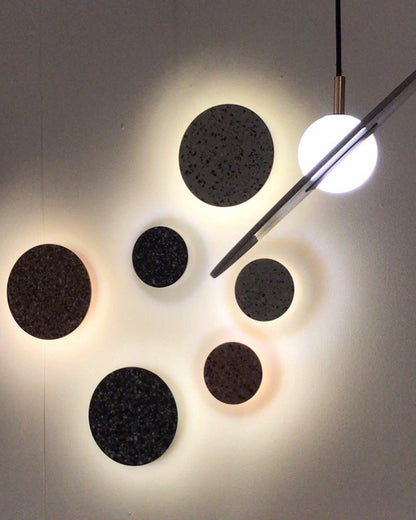 Adjustable Pin Wall Lamp with LED Light and Modern Design
