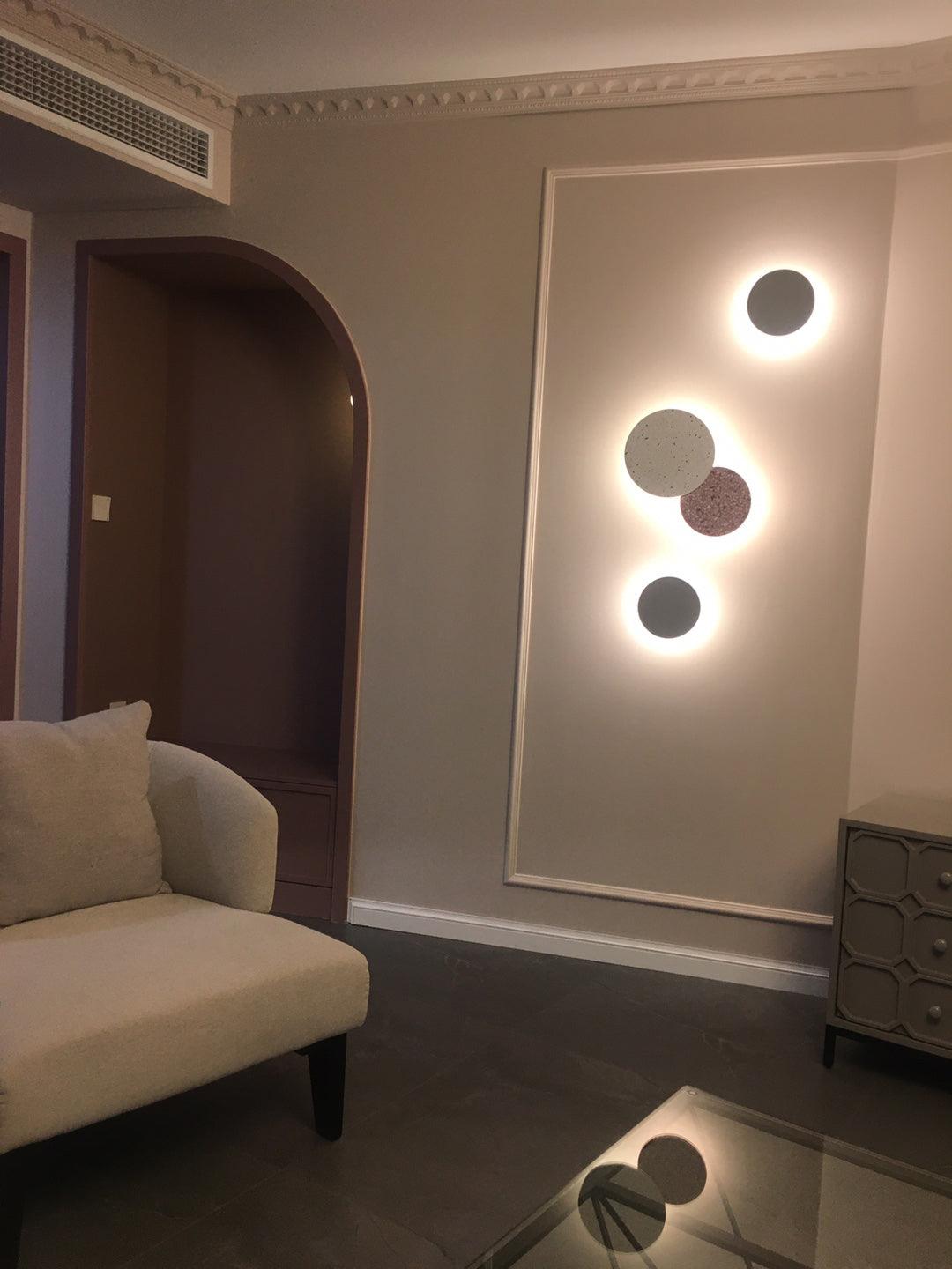 Adjustable Pin Wall Lamp with LED Light and Modern Design
